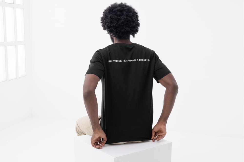 Black T-Shirt Model 2